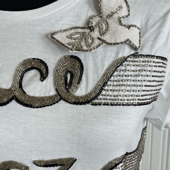 Valentino Beaded  PeaceTee‎ - Picture 6 of 12